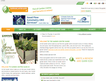 Tablet Screenshot of gardencentreguide.ie